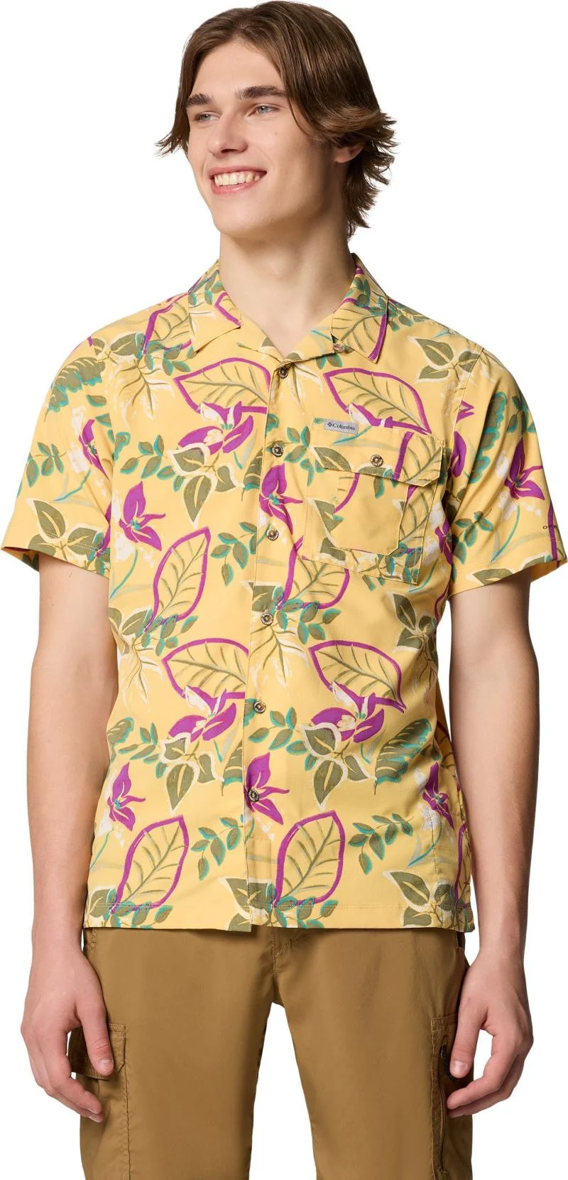 Tech Trail Utility Printed Woven SS - Mens - Image 10