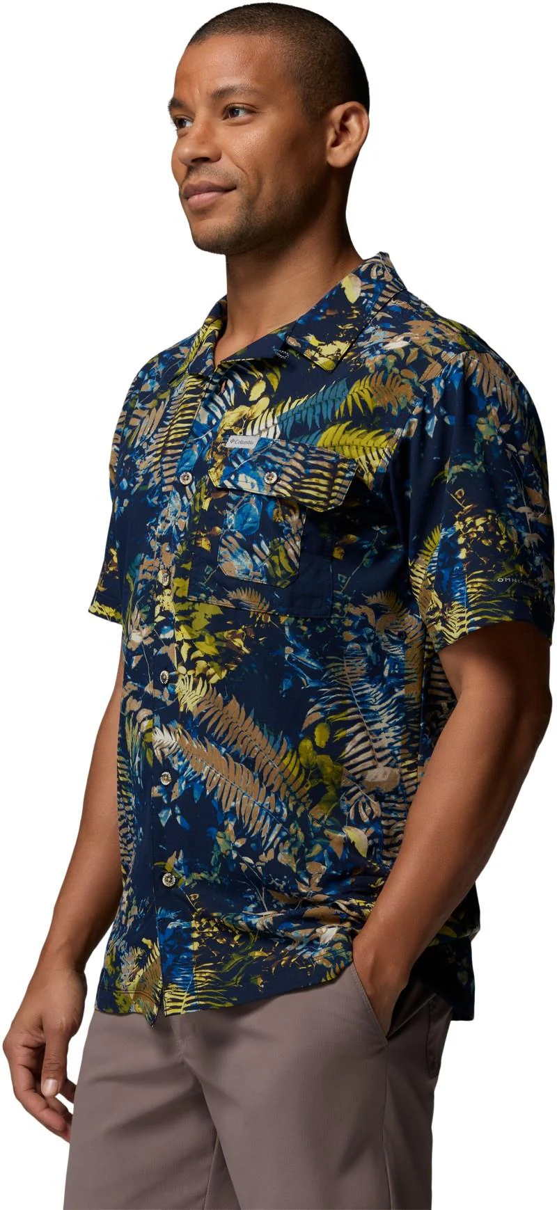 Tech Trail Utility Printed Woven SS - Mens - Image 17