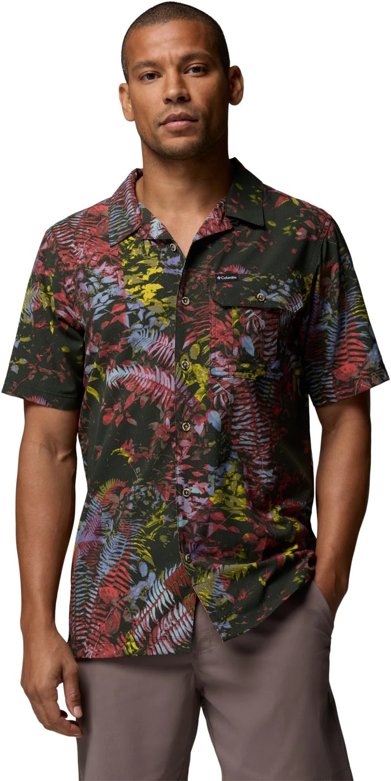 Tech Trail Utility Printed Woven SS - Mens - Image 22