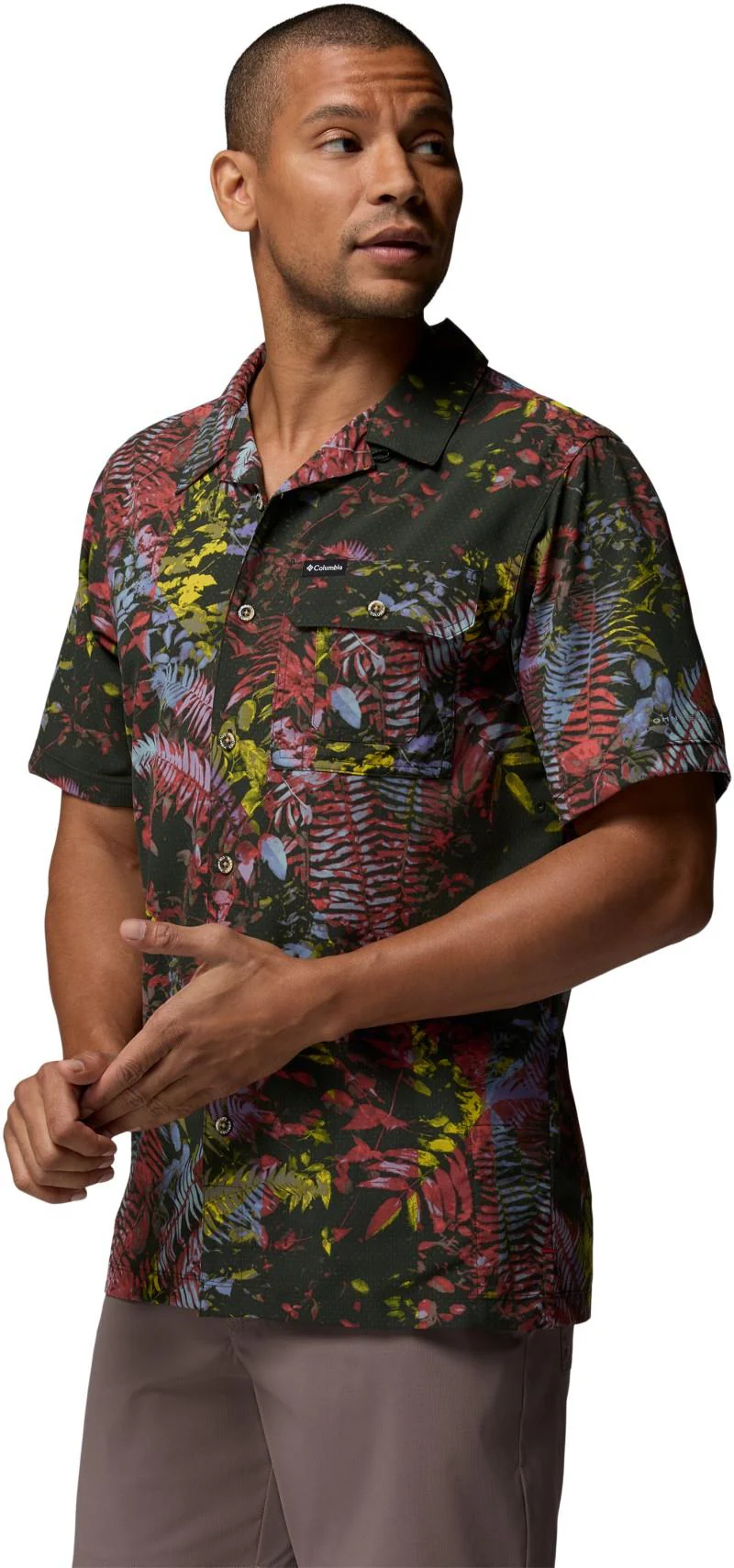 Tech Trail Utility Printed Woven SS - Mens - Image 23