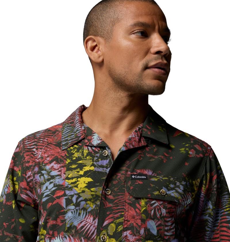 Tech Trail Utility Printed Woven SS - Mens - Image 25