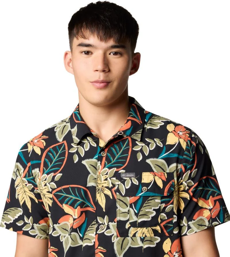 Tech Trail Utility Printed Woven SS - Mens - Image 4