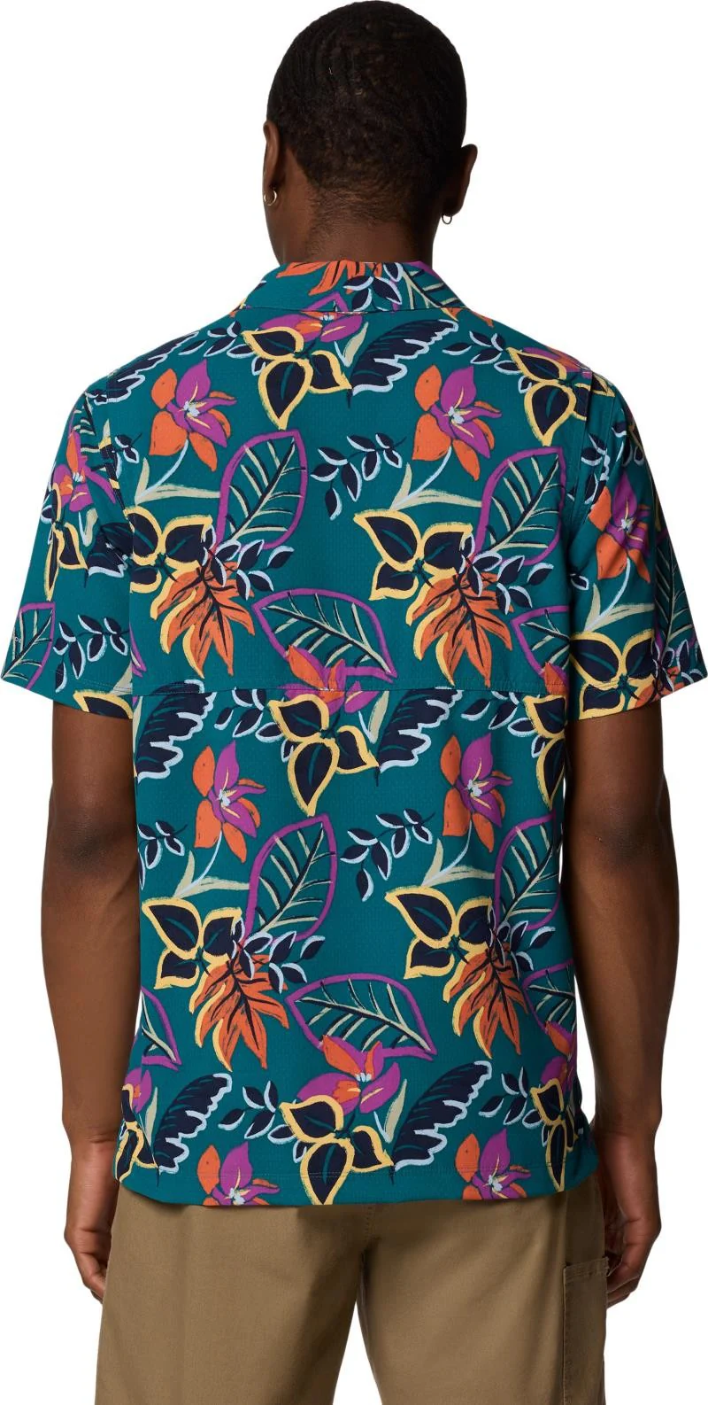 Tech Trail Utility Printed Woven SS - Mens - Image 7