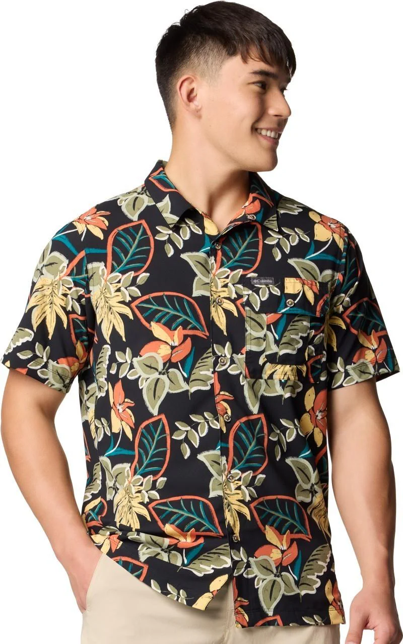 Tech Trail Utility Printed Woven SS, Tall - Mens - Image 8