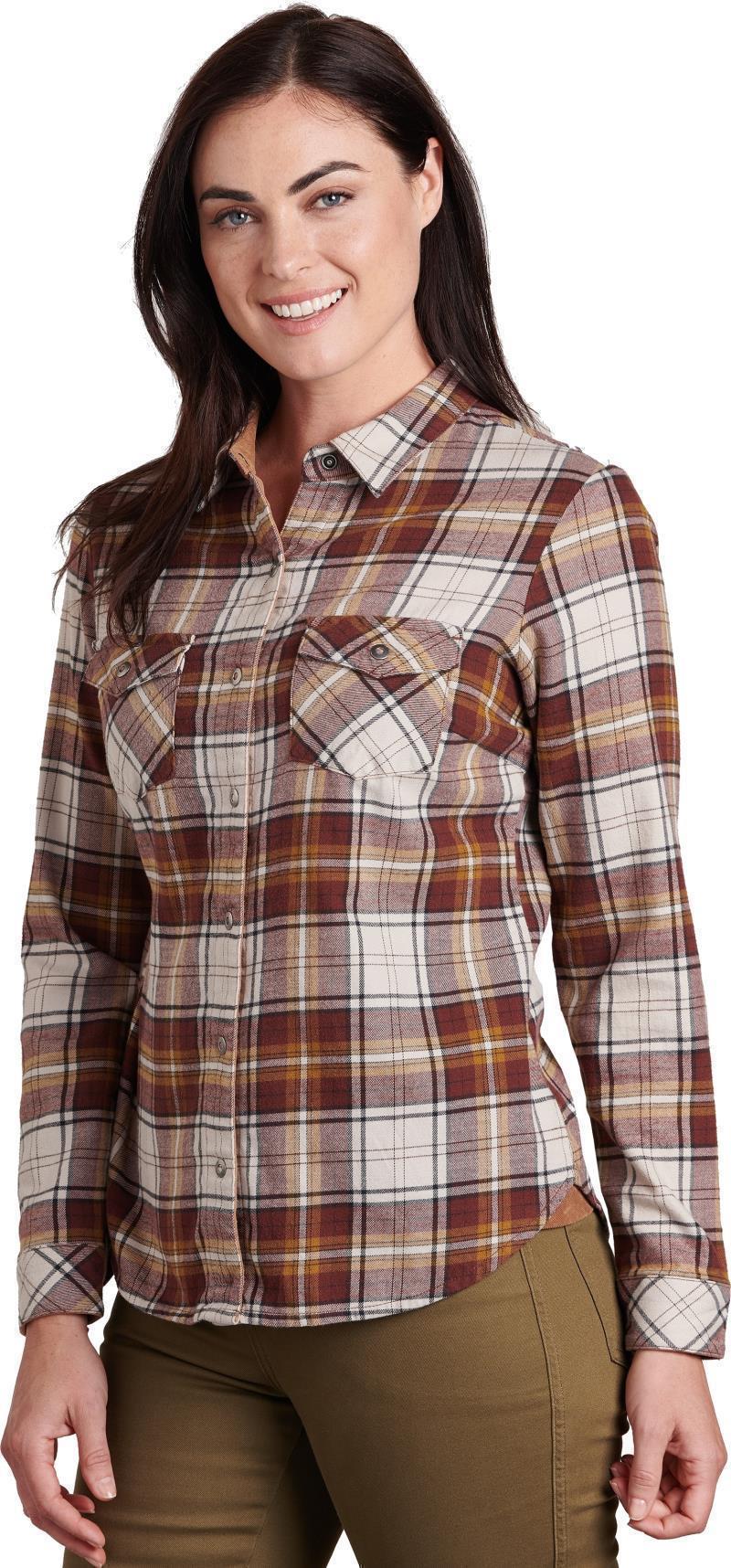 Tess Flannel LS - Womens - Image 2