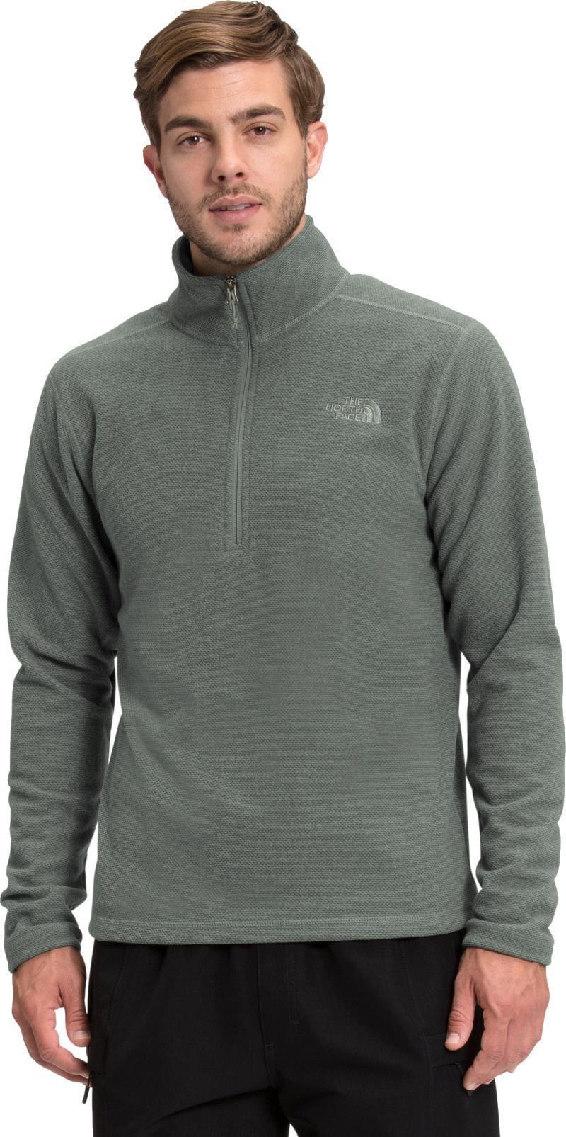 Textured Cap Rock Quarter Zip - Mens