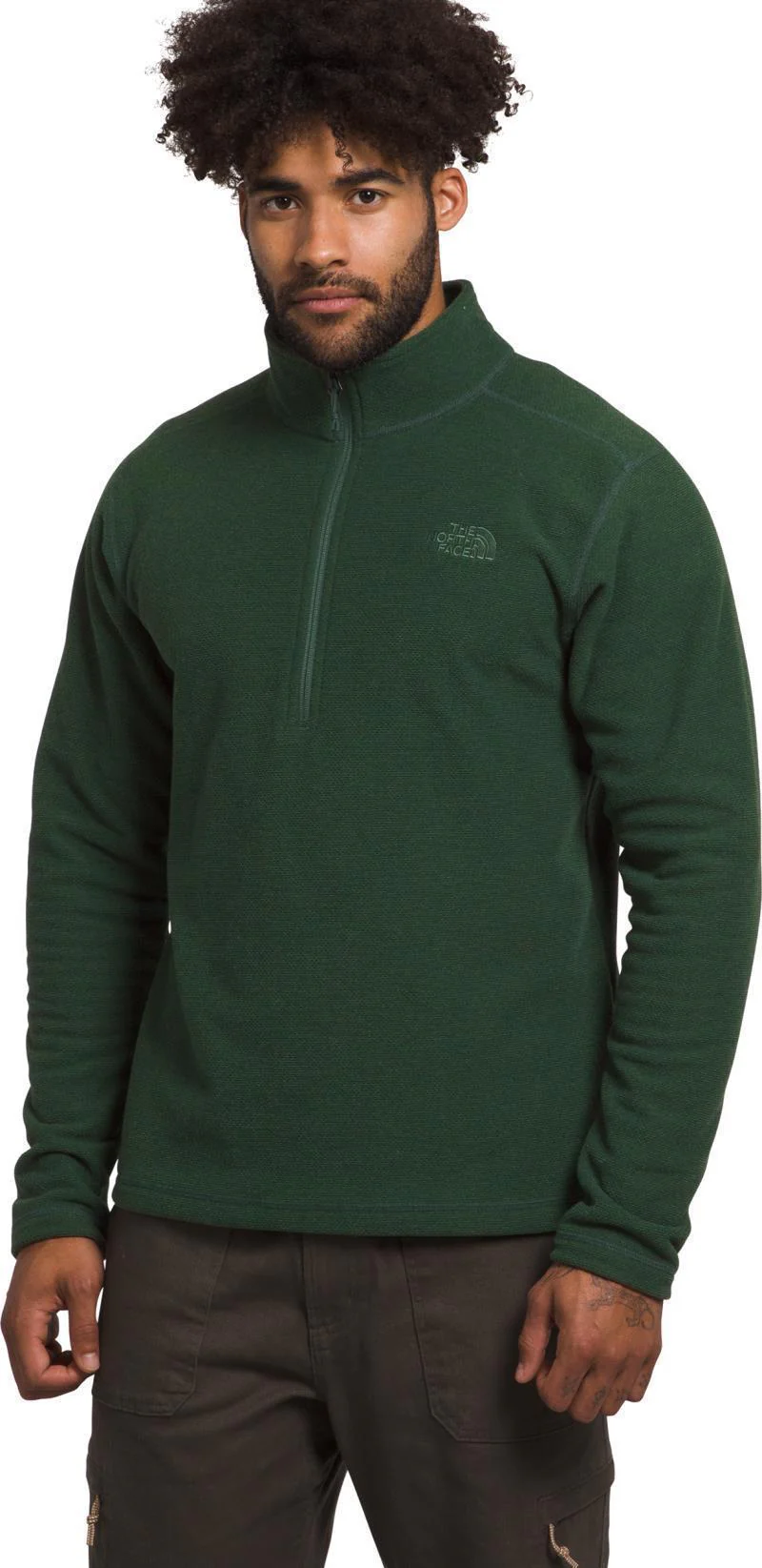 Textured Cap Rock Quarter Zip - Mens - Image 19