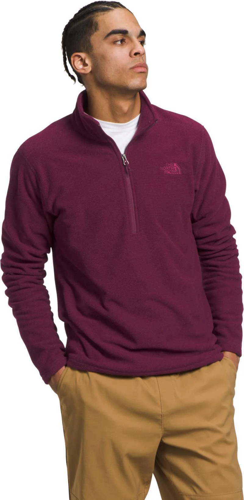 Textured Cap Rock Quarter Zip - Mens - Image 22
