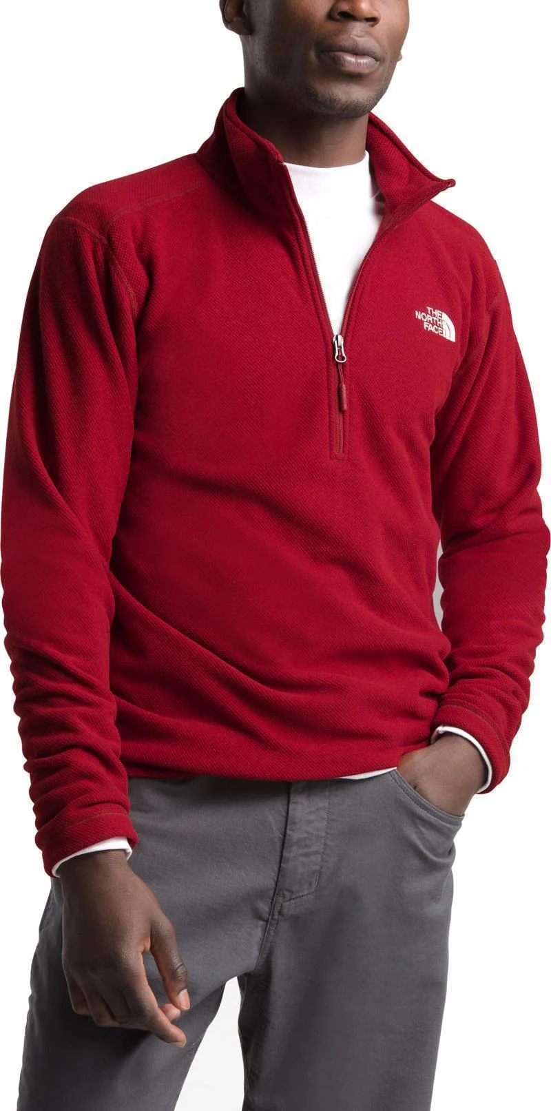 Textured Cap Rock Quarter Zip - Mens - Image 44