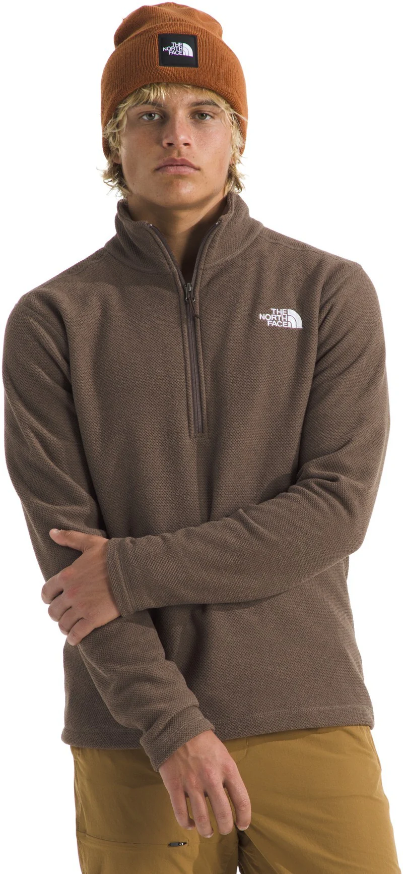 Textured Cap Rock Quarter Zip - Mens - Image 70