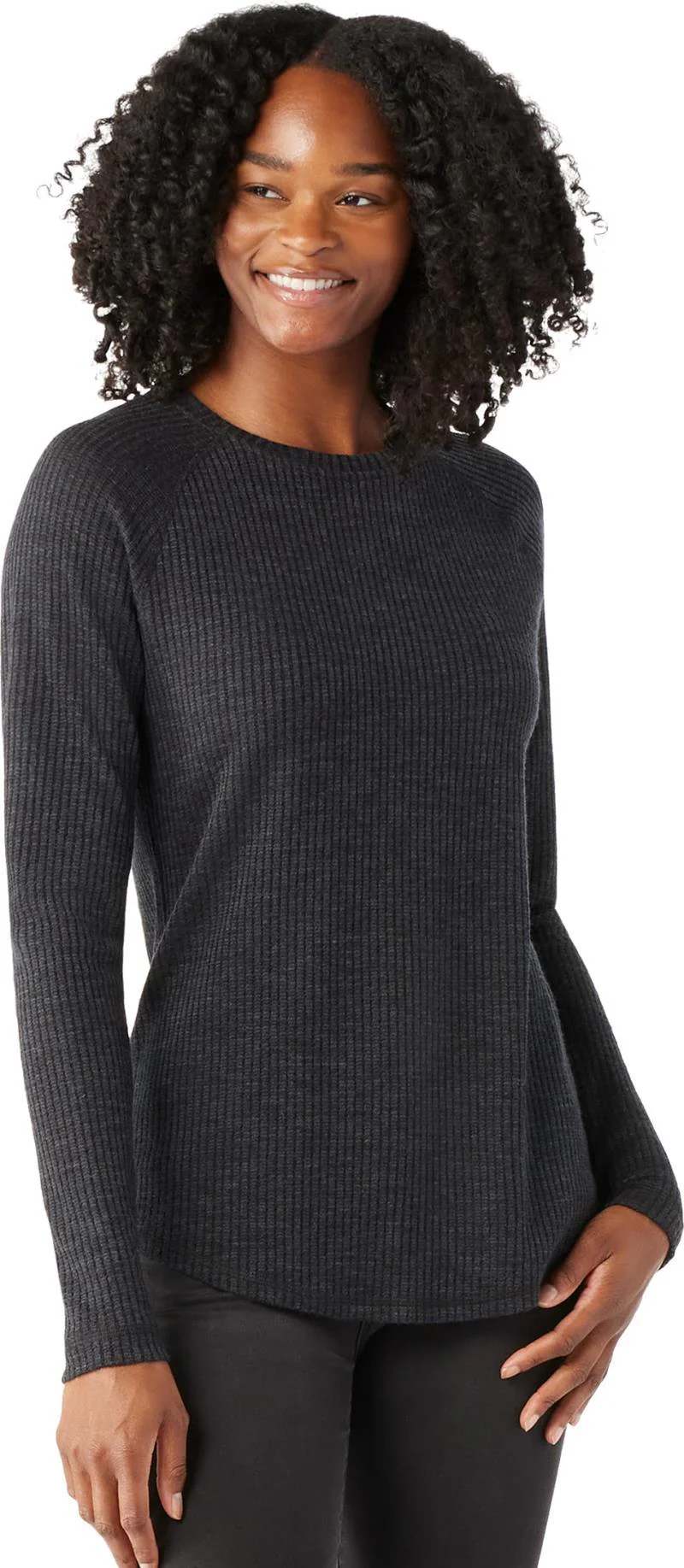 Thermal Merino Rib Crew - Womens - Image 11