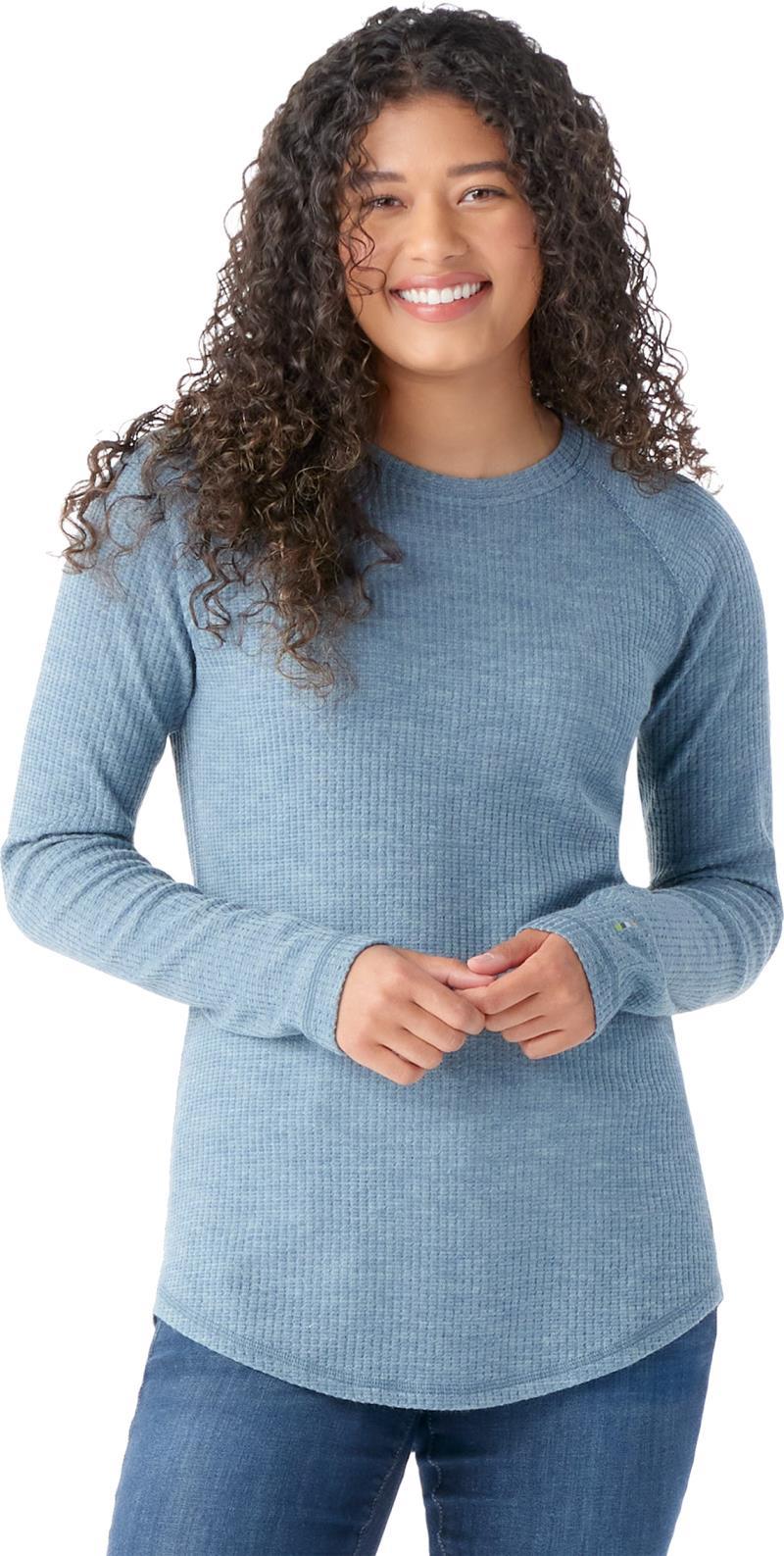 Thermal Merino Rib Crew - Womens - Image 17