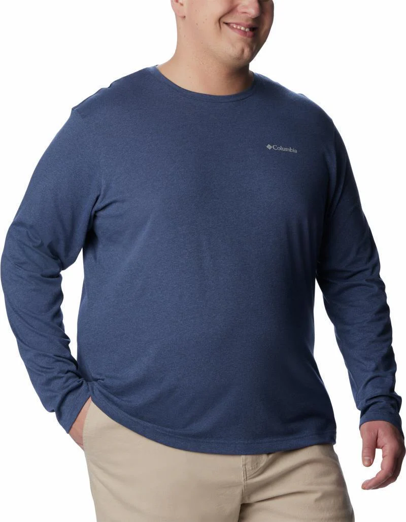 Thistletown Hills LS Logo Tee - Big - Mens