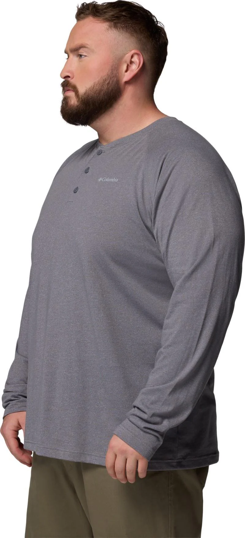 Thistletown Hills Raglan Henley, Extended - Mens - Image 5