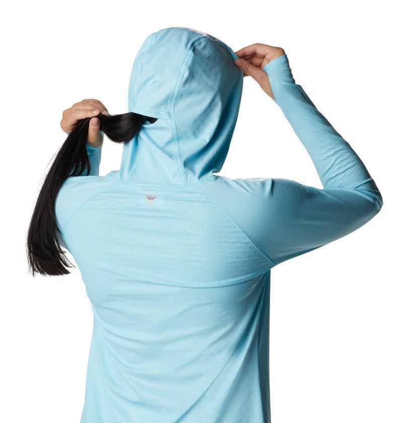 Tidal Deflector Ice LS Hoodie - Womens - Image 11