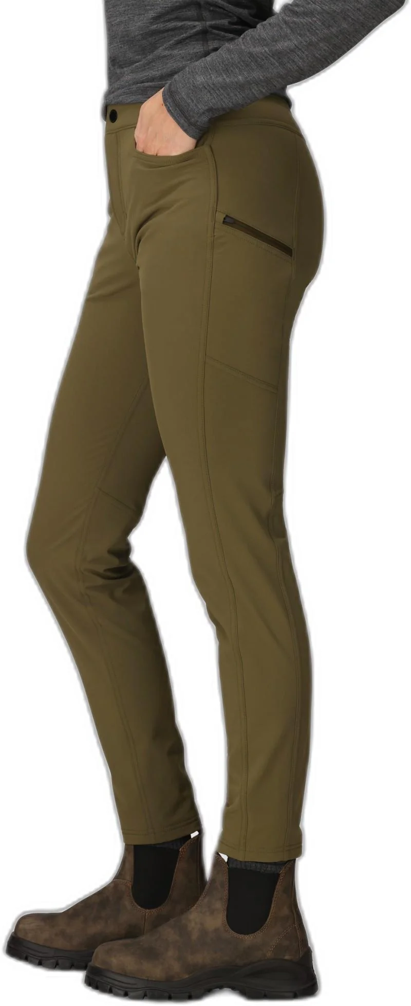 Timberline Fleece Lined Pants, Short - Womens - Image 11