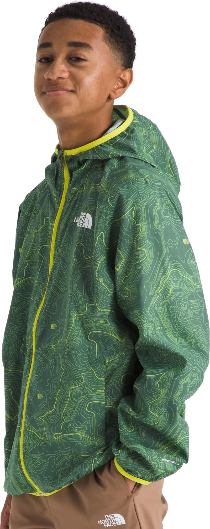 TNF Cyclone Wind Jacket - Boys - Image 3