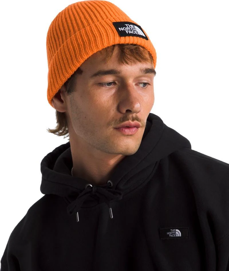 TNF Logo Box Cuffed Beanie, Short - Image 11