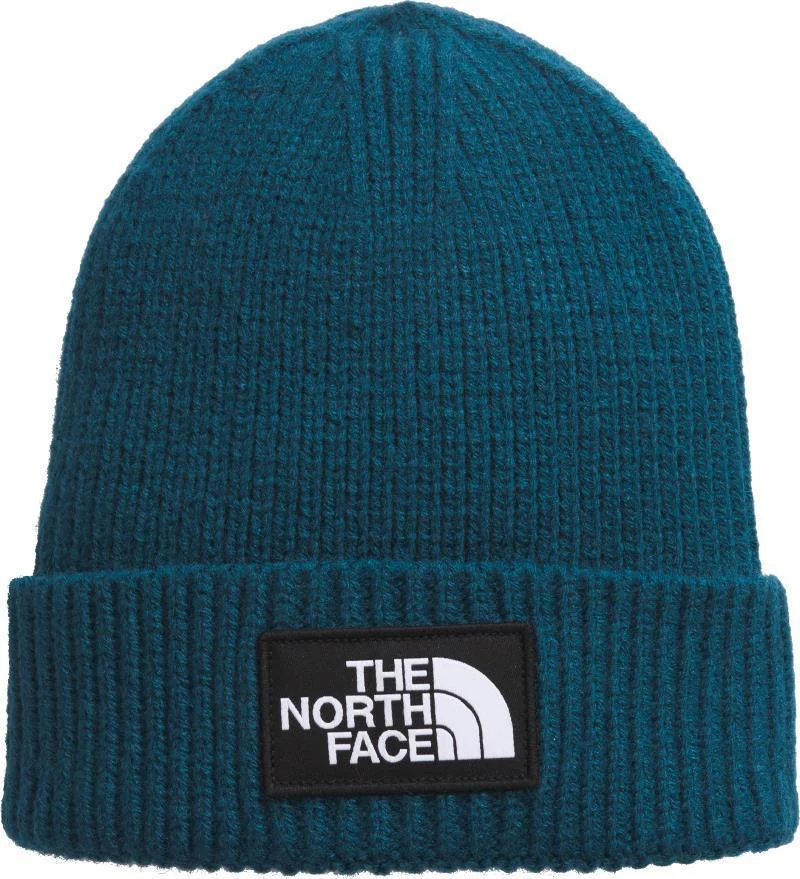TNF Logo Box Cuffed Beanie, Short - Image 4