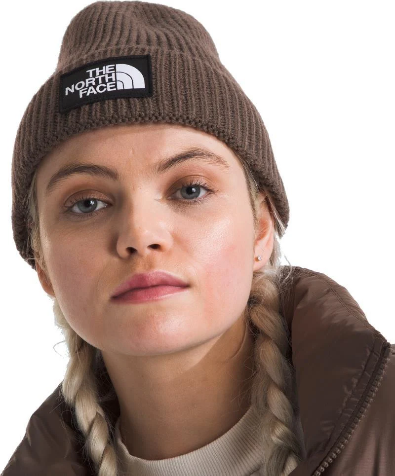 TNF Logo Box Cuffed Beanie, Short - Image 7
