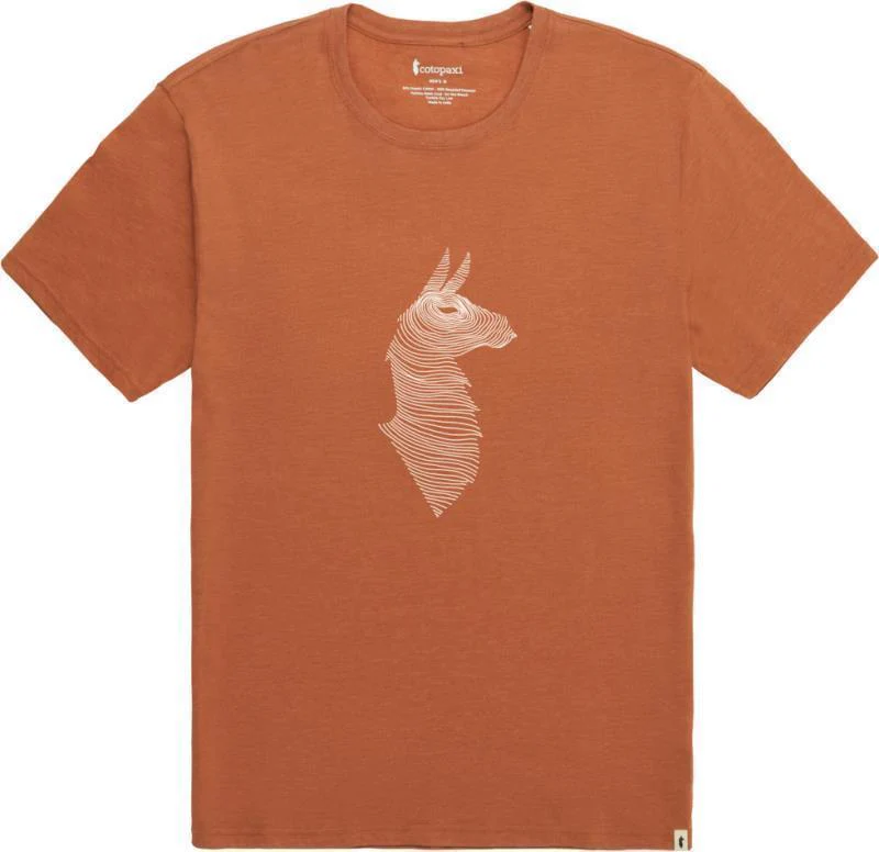 Topo Llama Organic T-Shirt - Mens - Image 3