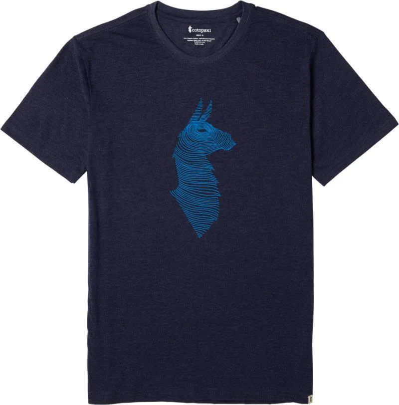 Topo Llama Organic T-Shirt - Mens - Image 6