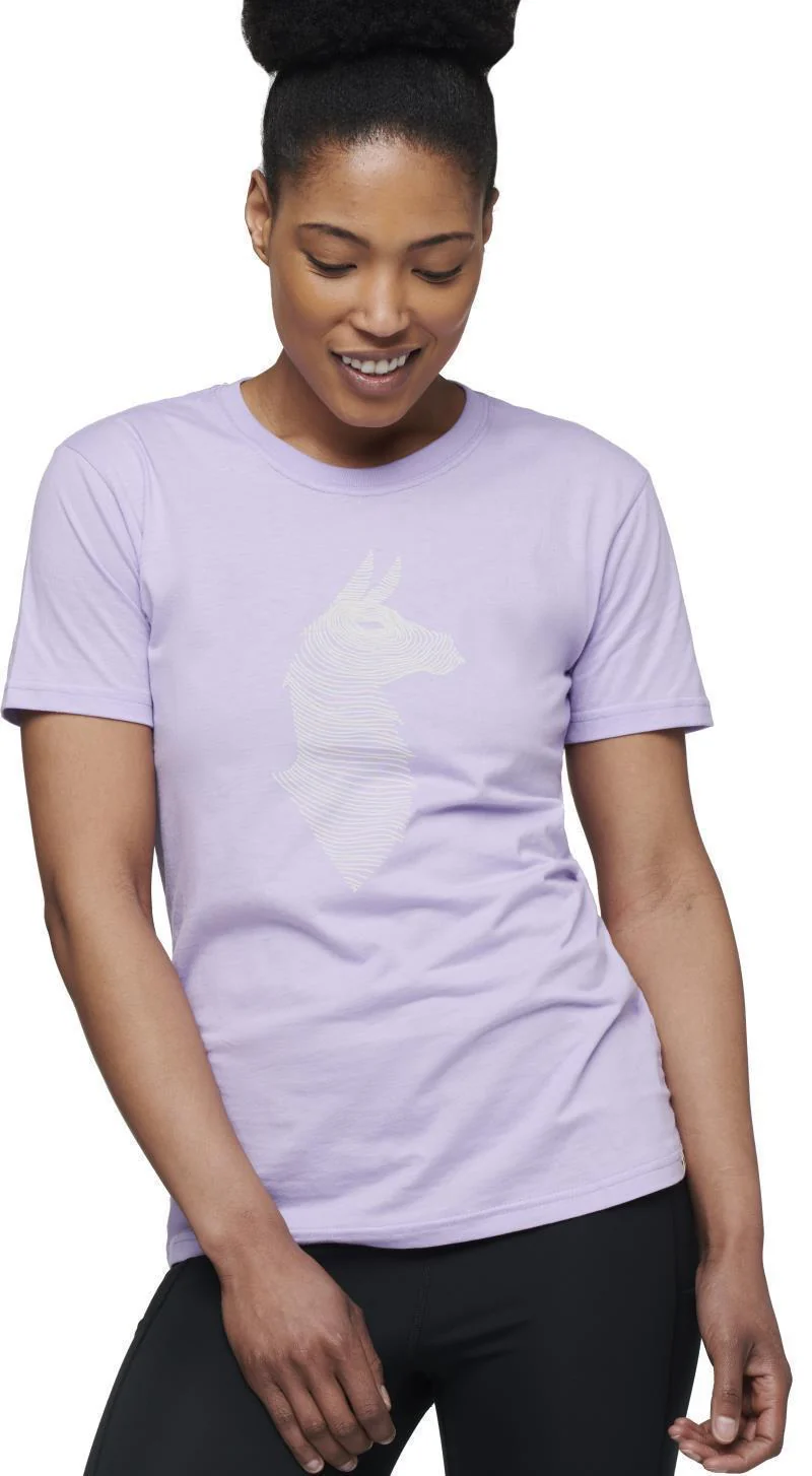 Topo Llama Organic T-Shirt - Womens - Image 13