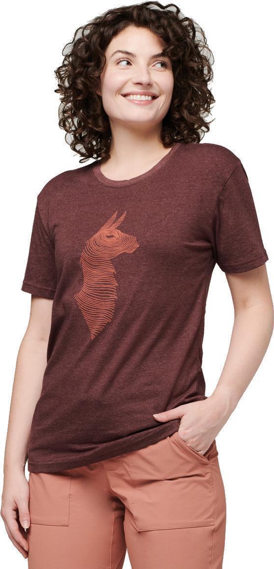 Topo Llama Organic T-Shirt - Womens - Image 17