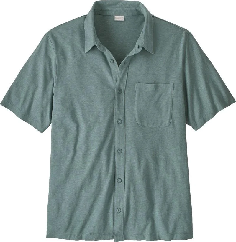 Trail Harbor Button Down Knit Shirt - Mens