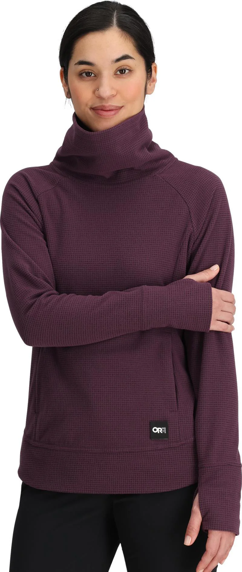 Trail Mix Fleece Cowl Pullover - Womens - Image 14
