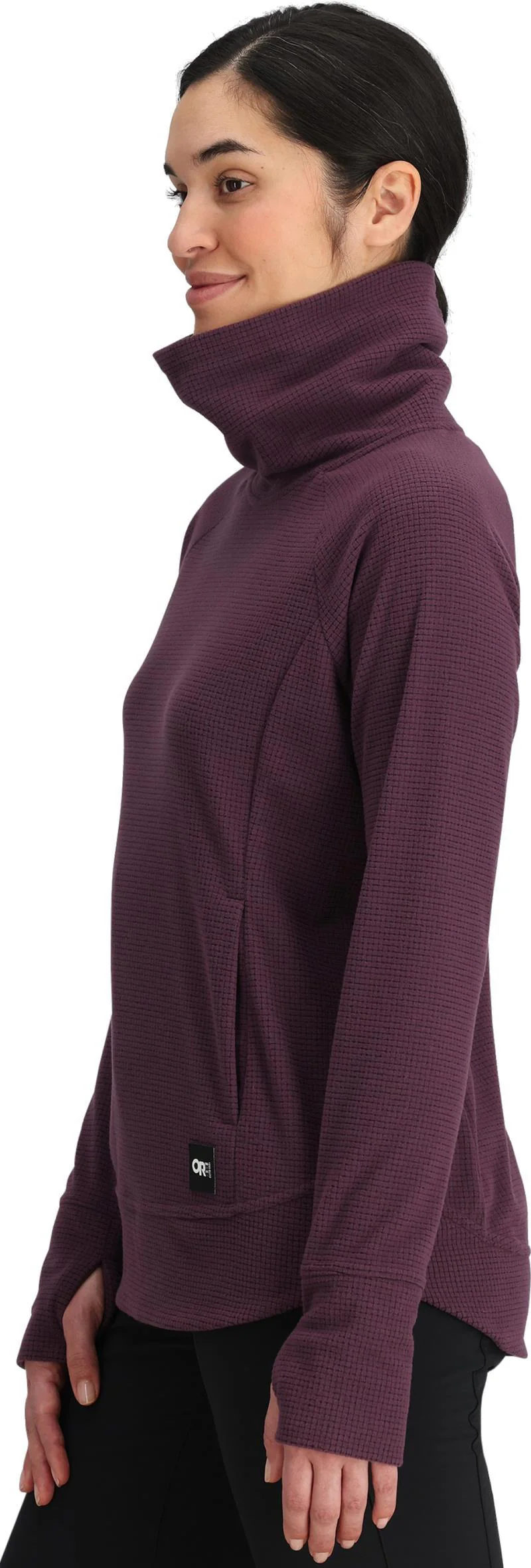 Trail Mix Fleece Cowl Pullover - Womens - Image 15