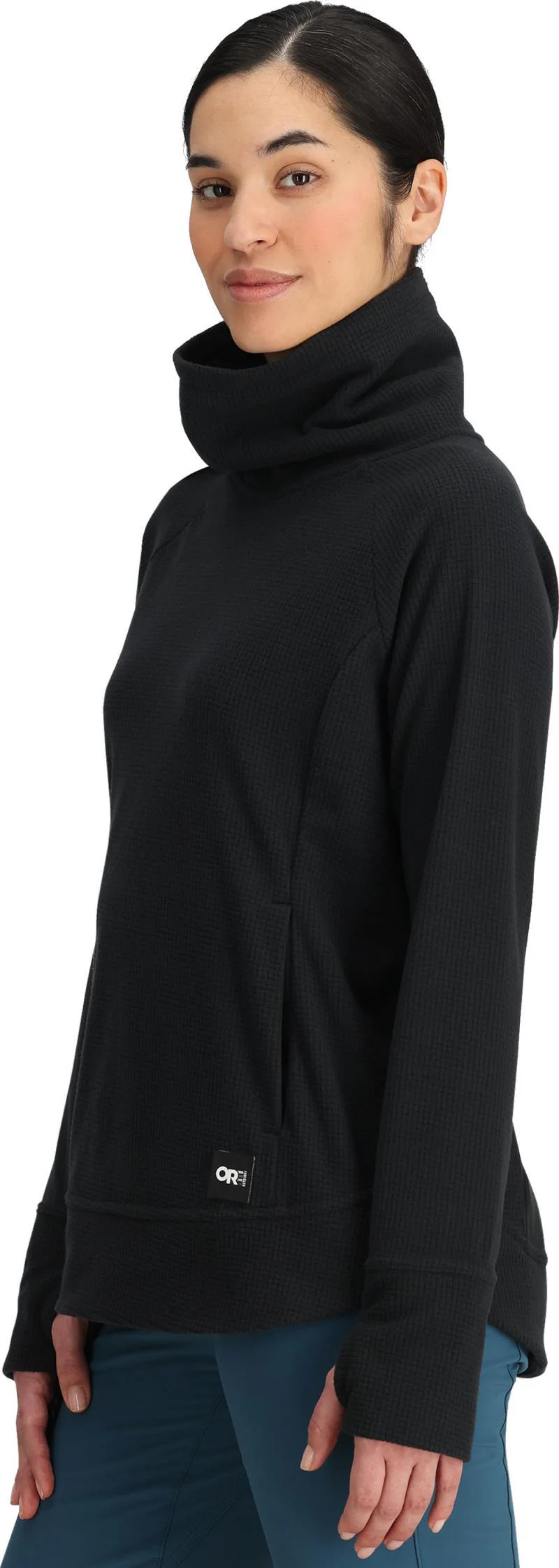 Trail Mix Fleece Cowl Pullover - Womens - Image 3