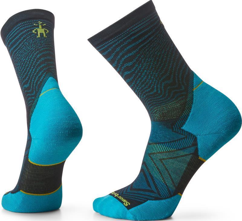 Trail Run Targeted Cushion Crew Socks - Mens - Image 2