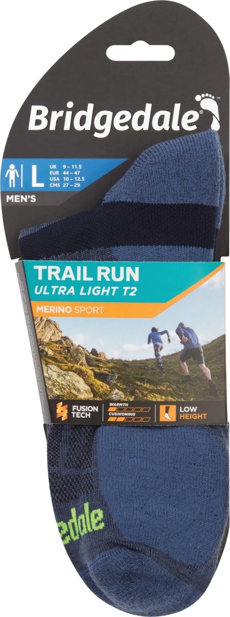 Trail Run Ultralight T2 Merino Sport Low Socks - Mens - Image 3