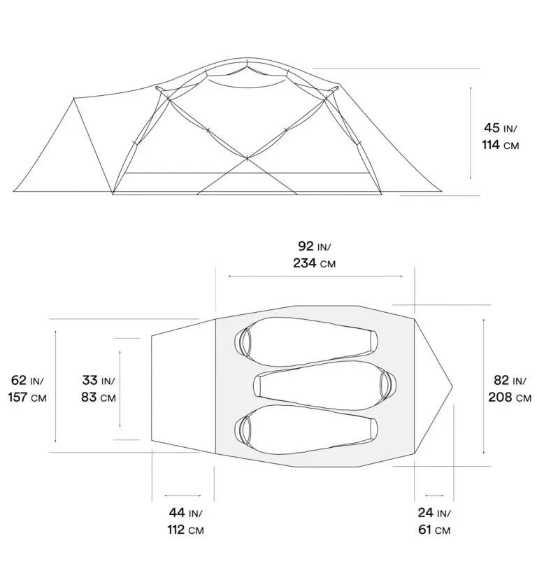 Trango 3, 3-4 Person Tent - Image 7