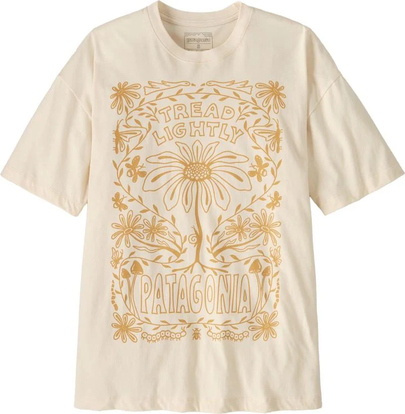 Tread Lightly Oversized Organic T-Shirt - Womens - Image 2