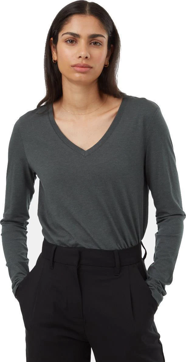 TreeBlend V-Neck LS T-Shirt - Womens