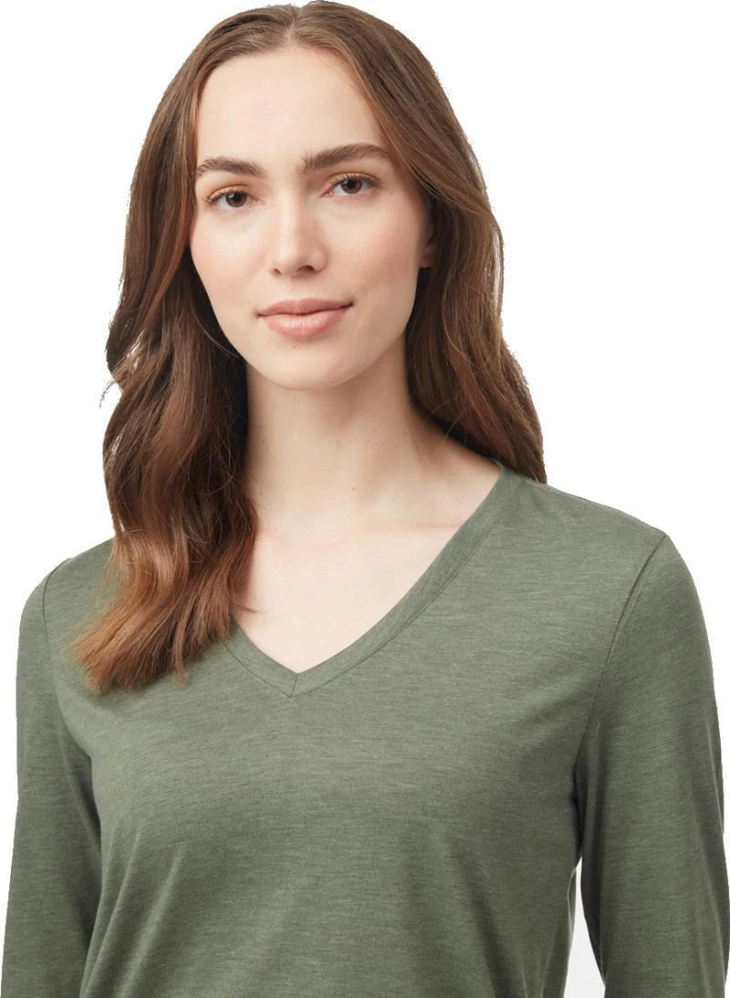 TreeBlend V-Neck LS T-Shirt - Womens - Image 16