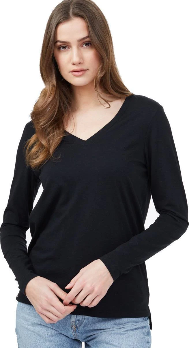 TreeBlend V-Neck LS T-Shirt - Womens - Image 3