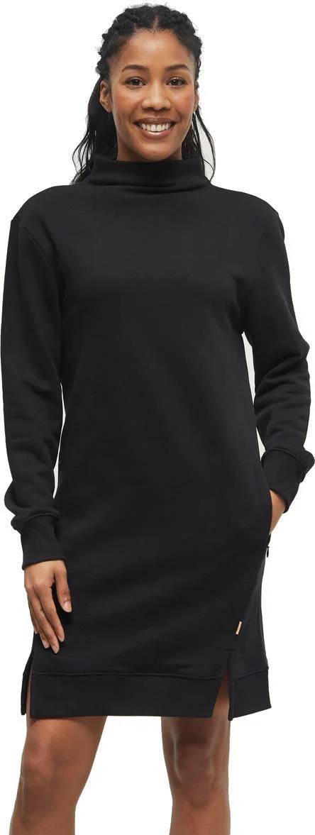 TreeFleece Mock Neck Sweatshirt Dress