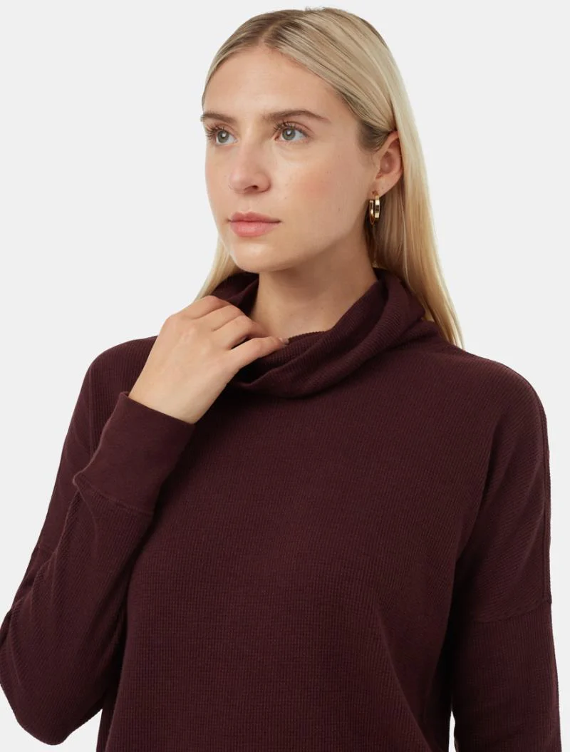 TreeWaffle Turtleneck LS - Womens (Prior Season) - Image 2