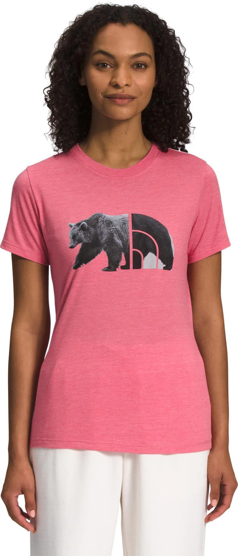 Tri-Blend Bear SS Tee - Womens