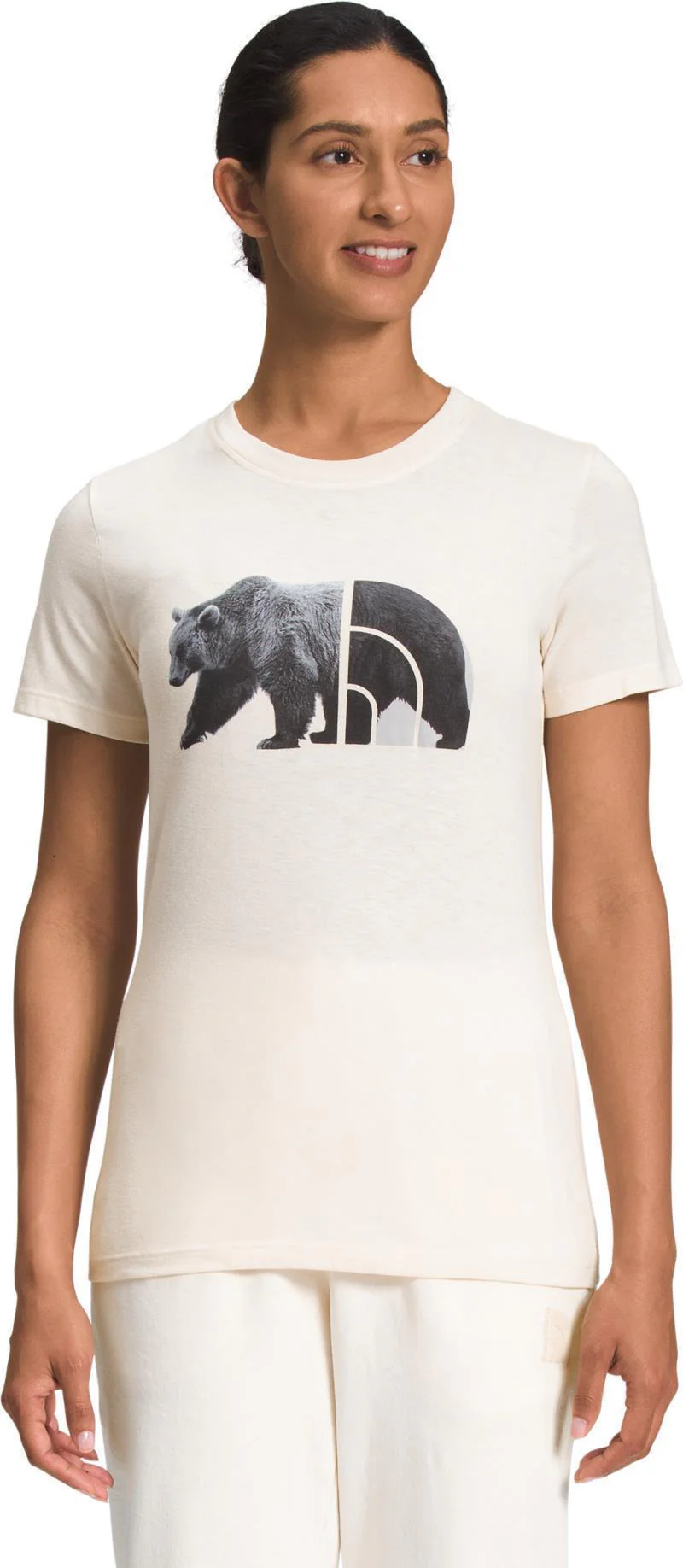 Tri-Blend Bear SS Tee - Womens - Image 4