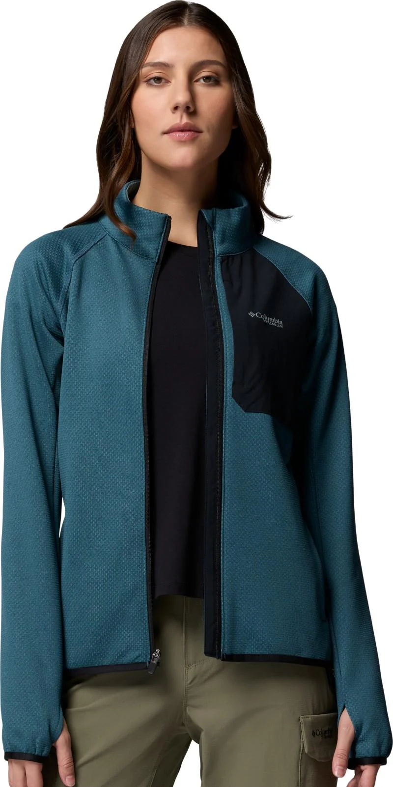 Triple Canyon Grid Fleece Full Zip - Womens - Image 47