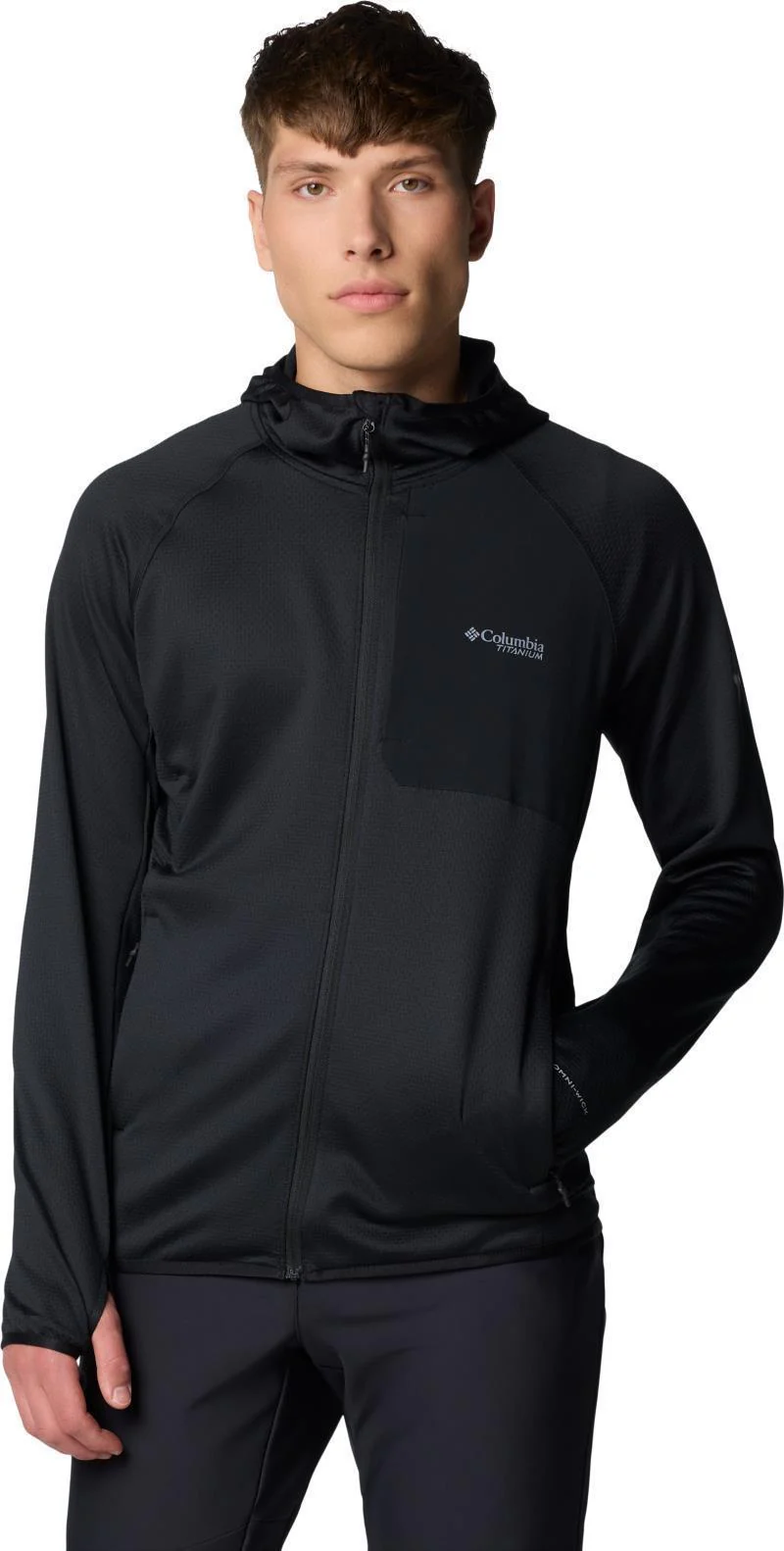Triple Canyon Grid Fleece Hooded Full-Zip II - Mens - Image 2