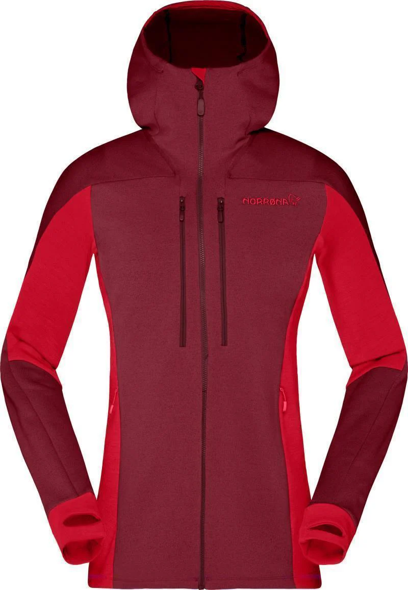 Trollveggen Powerstretch Pro Zip Hood - Womens - Image 7