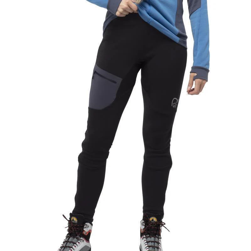 Trollveggen Warmwool2 Stretch Tights - Womens - Image 3