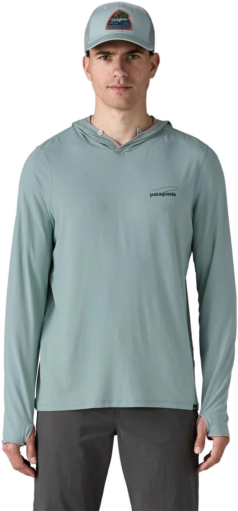 Tropic Comfort Natural Graphic Hoody - Mens - Image 3