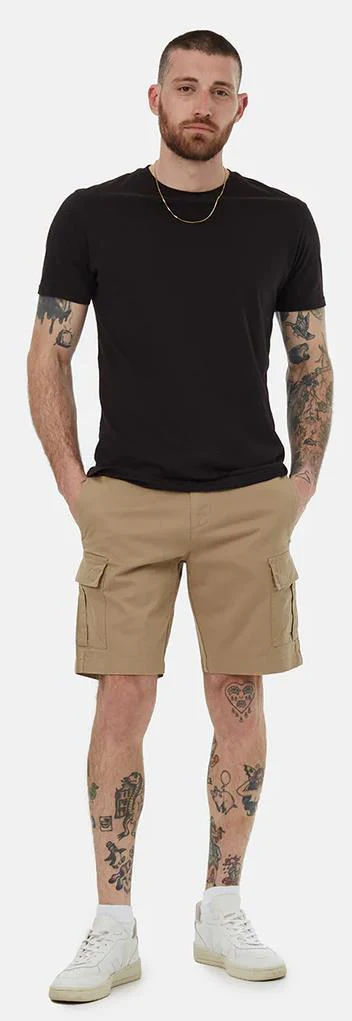 Twill Cargo Shorts - Mens - Image 3