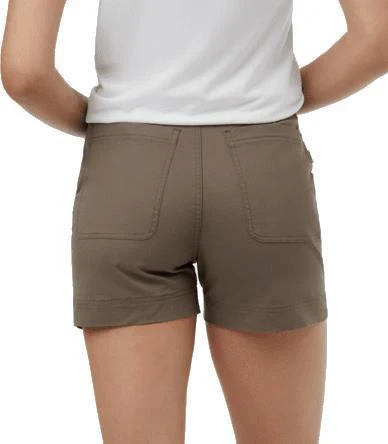 Twill High Waist Shorts - Womens - Image 13